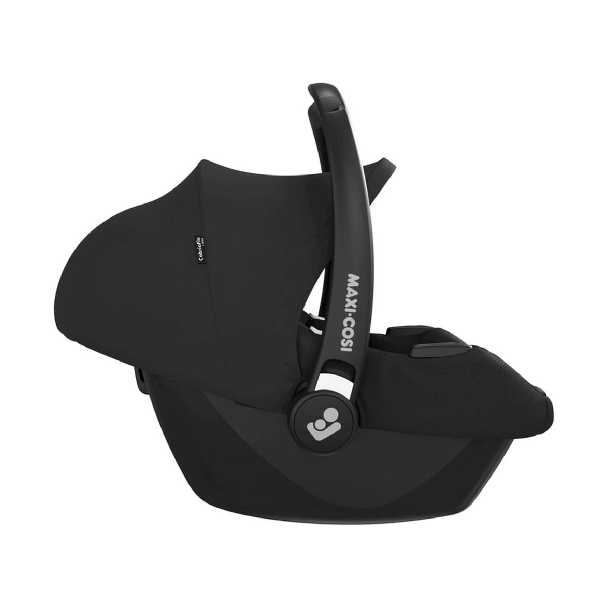 Easywalker Harvey 3 Jet Black + Maxi-Cosi Cabriofix I-Size Essential Black - Afbeelding 10